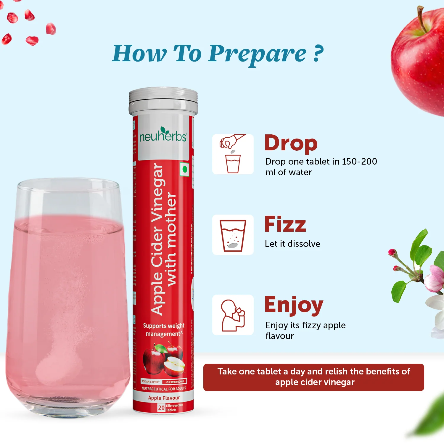 Effervescent Apple Cider Vinegar Tablets - Image 5