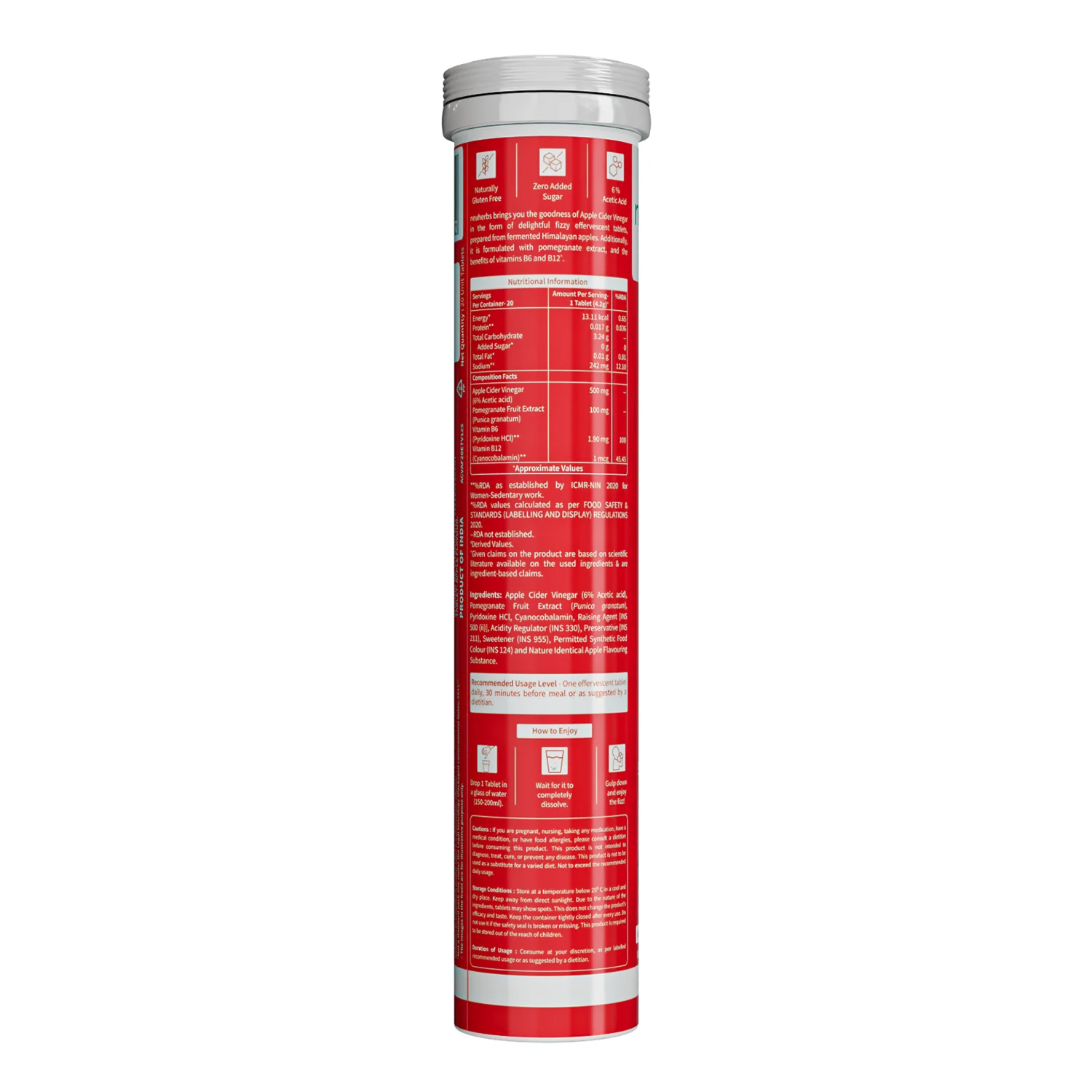 Effervescent Apple Cider Vinegar Tablets - Image 6