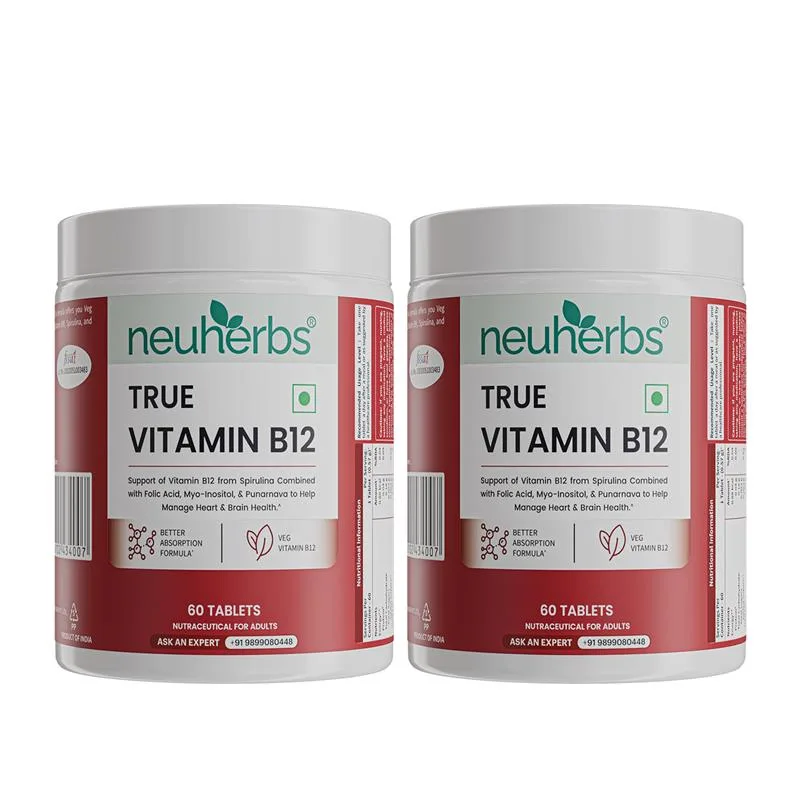 Plant-Based True Vitamin B12 Tablets For Energy & Brain - Image 10