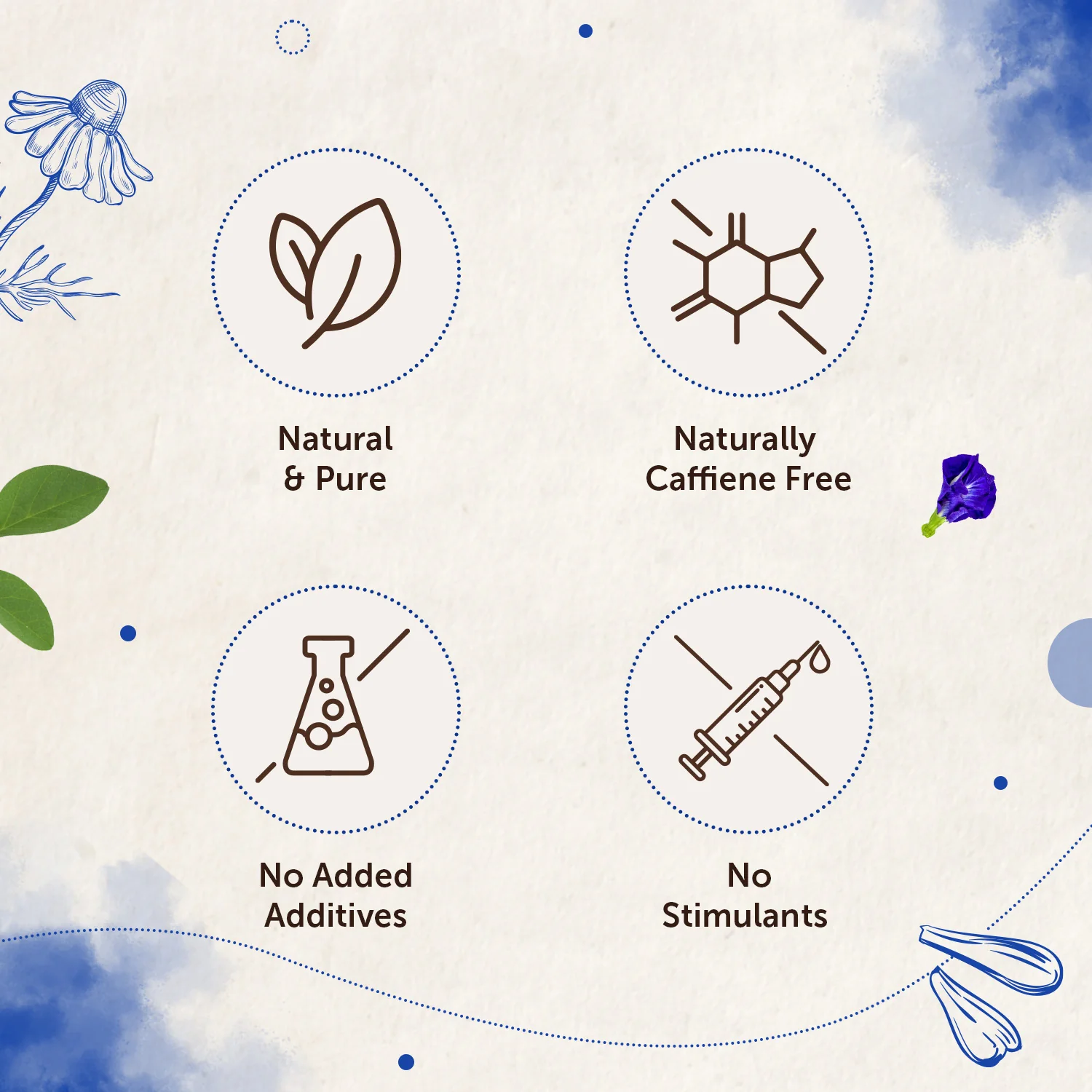 Butterfly Pea Flower Tea for Glowing Skin - 30gm - Image 5