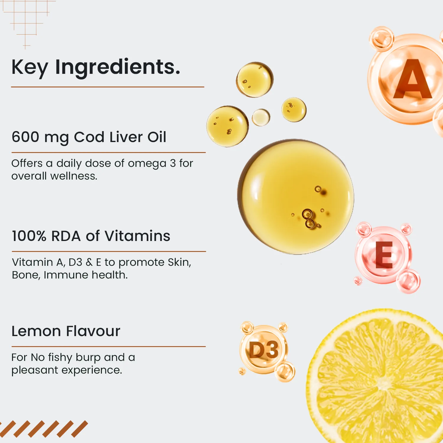 Deep Sea Cod Liver Oil Capsules for Heart & Brain - Image 4