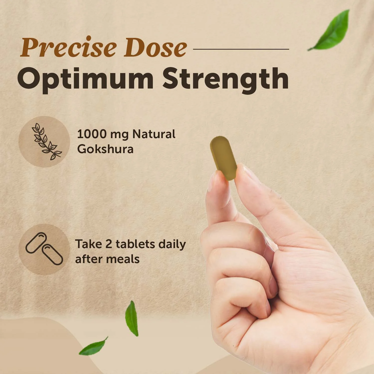 Ayurvedic Gokshura Tablet For Men Wellness - Improves Vitality & strength, Helps Boost Testosterone Levels - Image 5