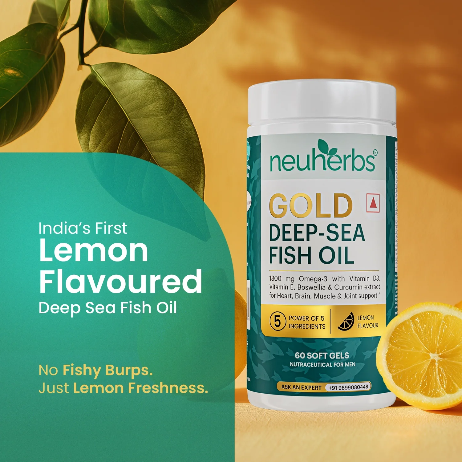 Gold Deep-Sea Fish Oil With Higher Strength Omega-3 - Image 6