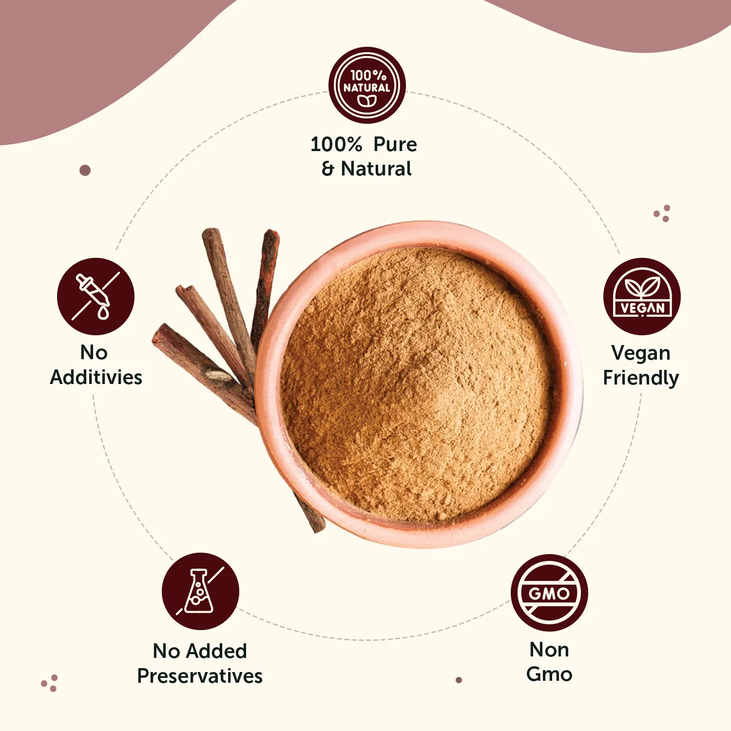 100% Natural Manjistha Powder - For Clear & Glowing Skin - Image 4