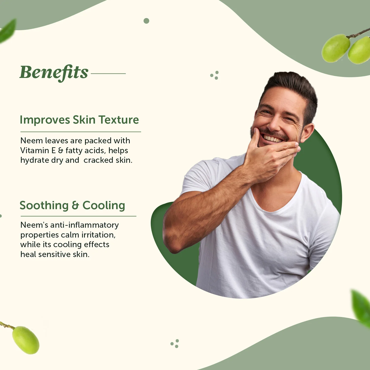 100% Natural Neem Leaves Powder - For Blemishes-Free Skin - Image 3