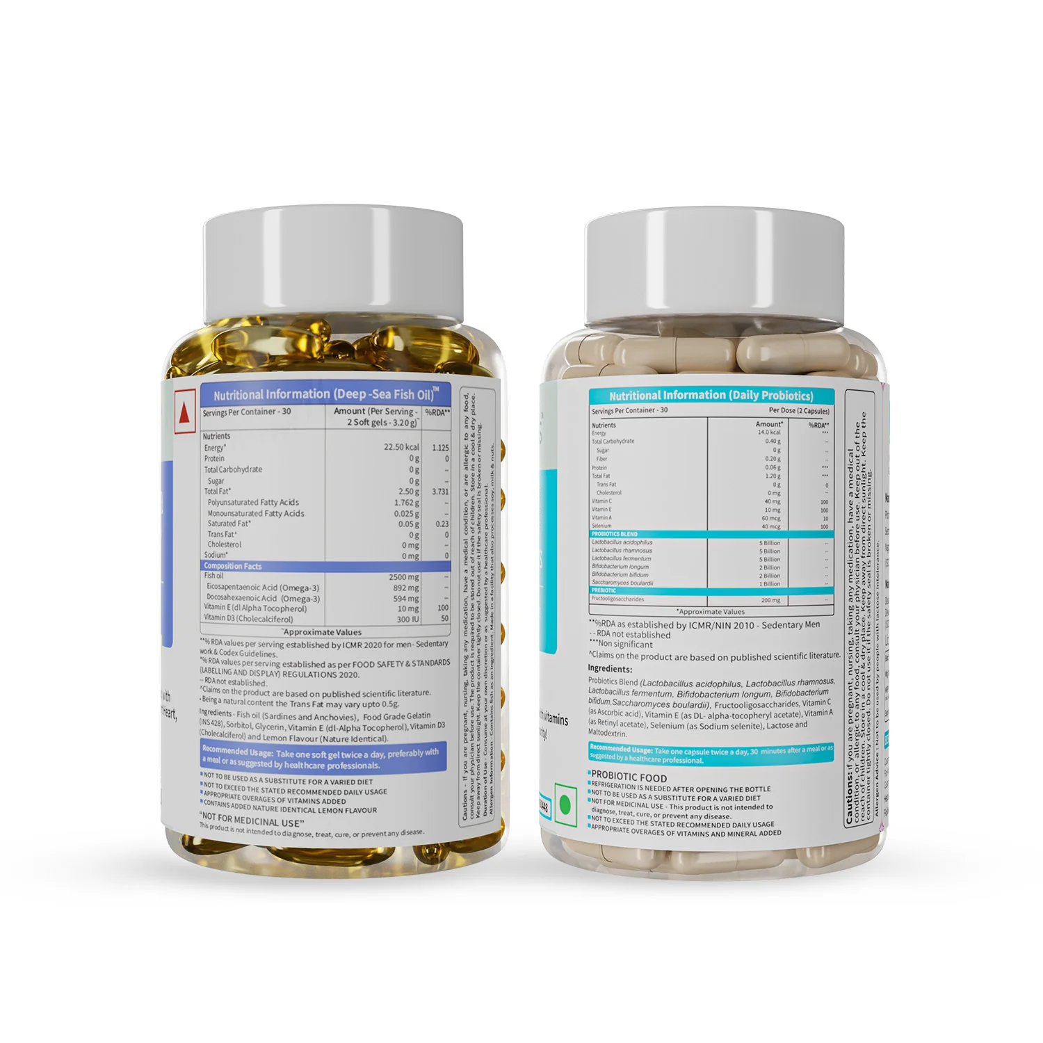 Omega-3 Fish Oil & Daily Probiotics Combo for Heart & Gut Health - Image 5