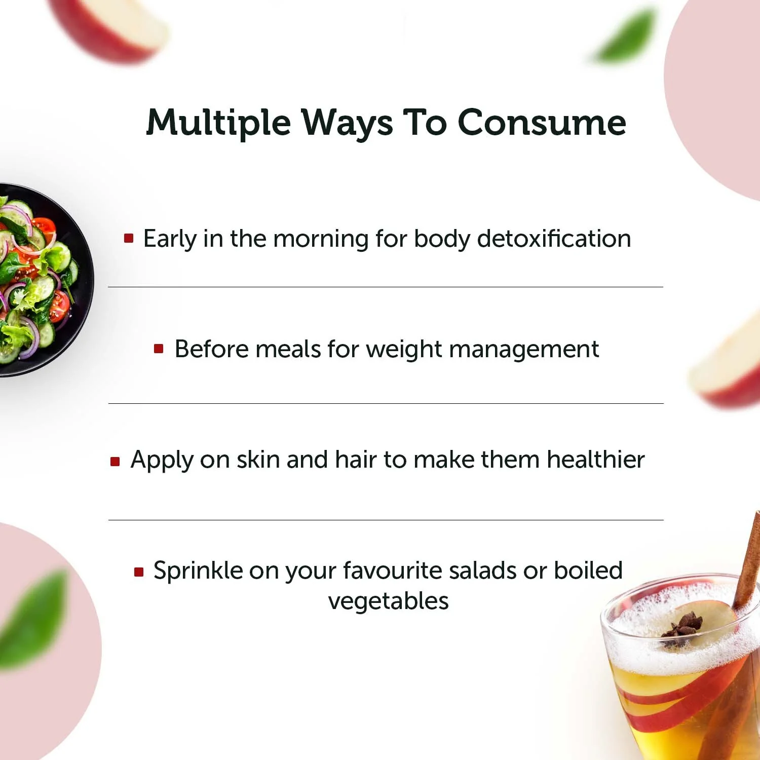 Organic Apple Cider Vinegar with Mother – Raw, Unfiltered & Natural - Image 3