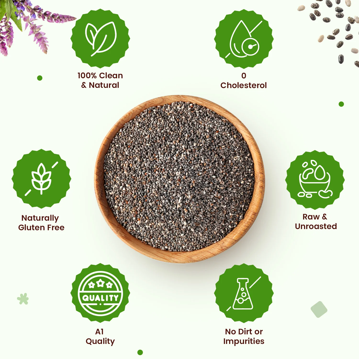 Organic Chia Seeds for Weight Loss & Boost Health - Image 3