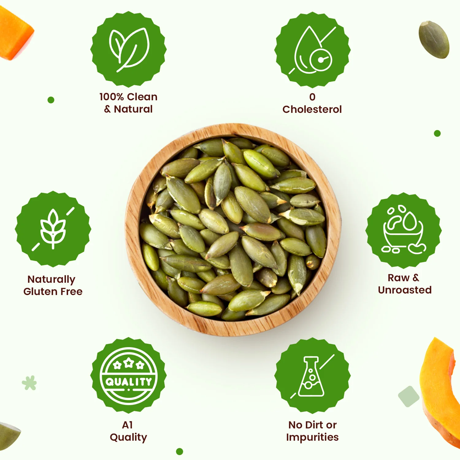 Organic Pumpkin Seeds: Raw, Unroasted for Energy Boost - Image 5