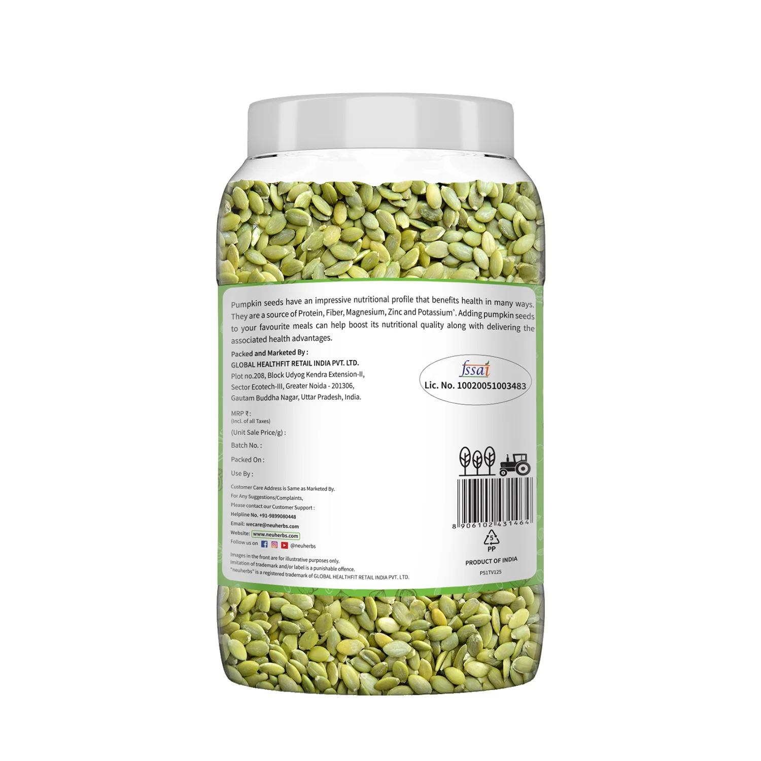 Organic Pumpkin Seeds: Raw, Unroasted for Energy Boost - Image 7