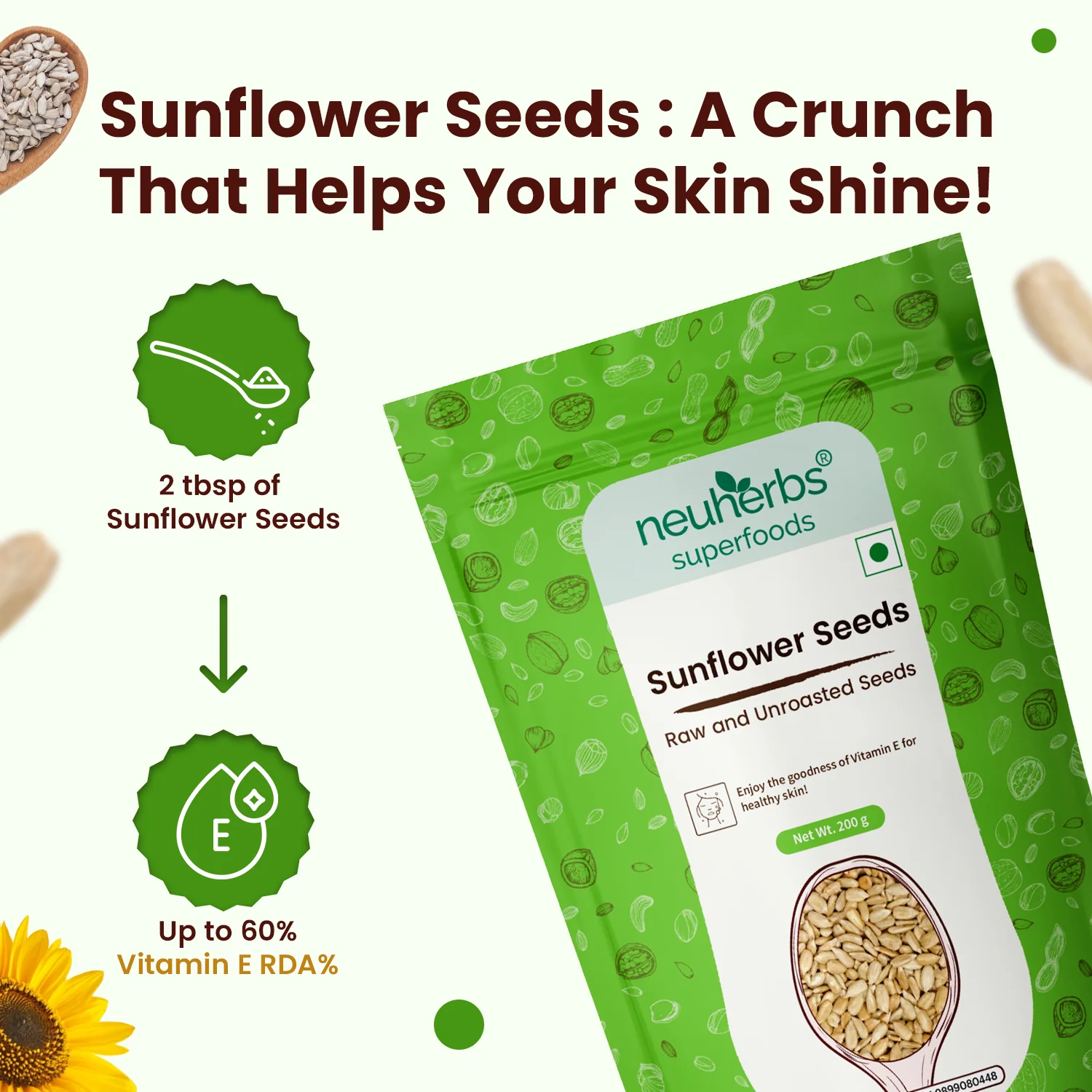 Organic Sunflower Seeds for Heart & Skin Health - Image 6