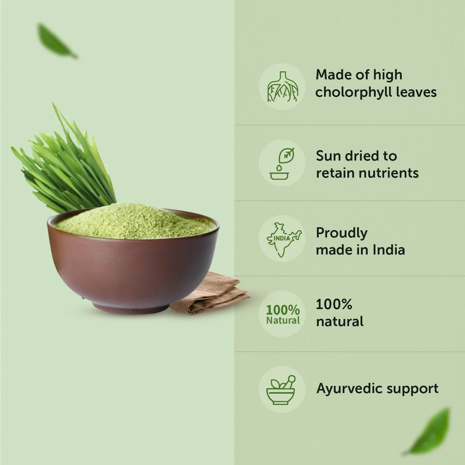 Organic Wheatgrass Powder for Improved Immunity & Digestion - Image 4