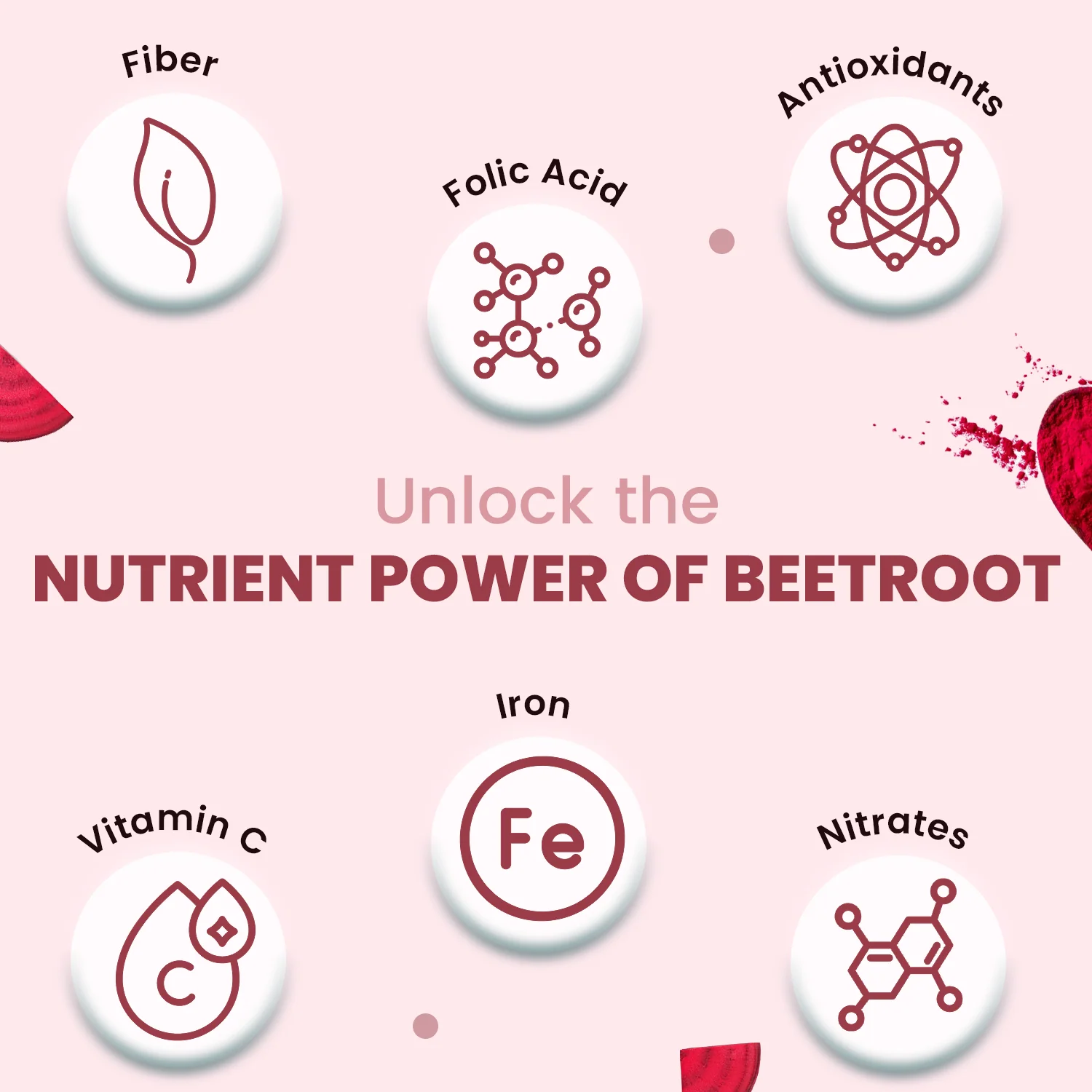 Beetroot Powder 100 gm for Youthful Skin & Hair - Image 4
