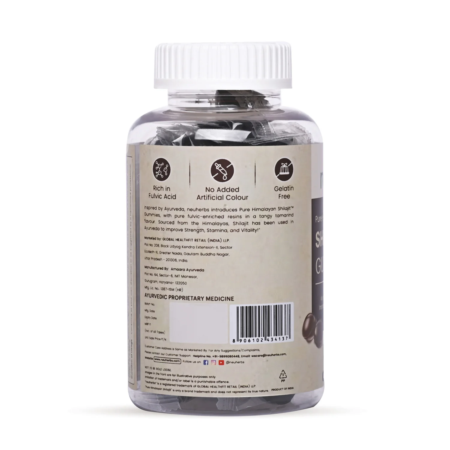 Pure Himalayan Shilajit Gummies 30 (Tamarind Flavour) for Stamina - Image 7
