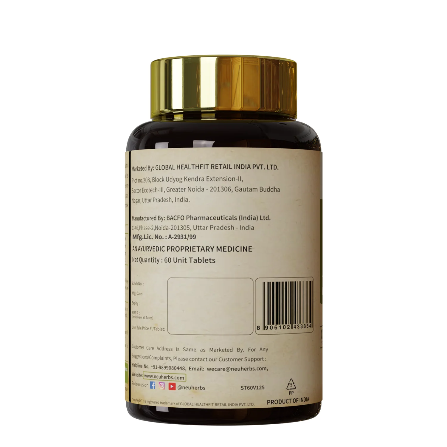 Ayurvedic Shatavari Tablets - Helps Maintain Women Hormonal Balance, Boost Immunity and Strength - 60 Tablets - Image 6