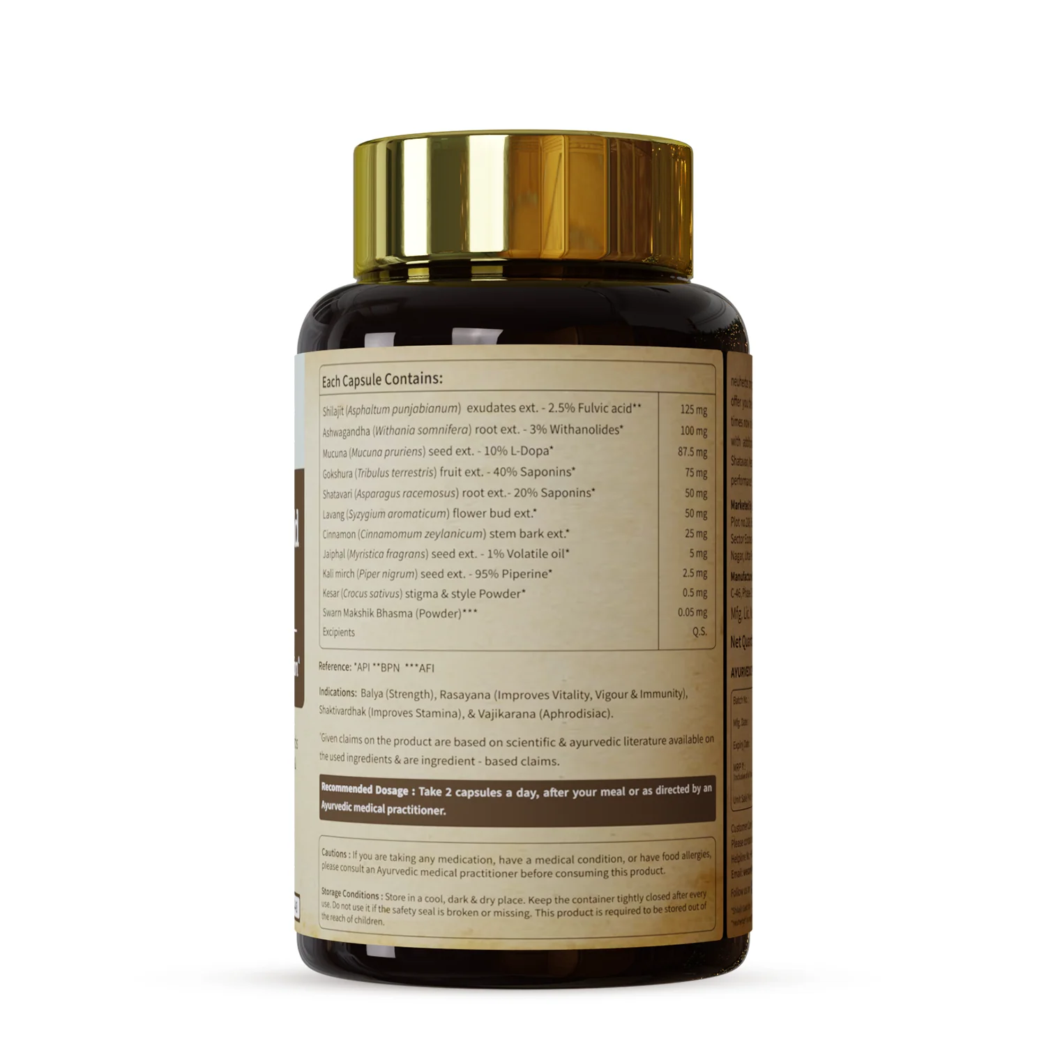Shilajit Gold Ultra Capsules to Boost Men's Performance - Image 8