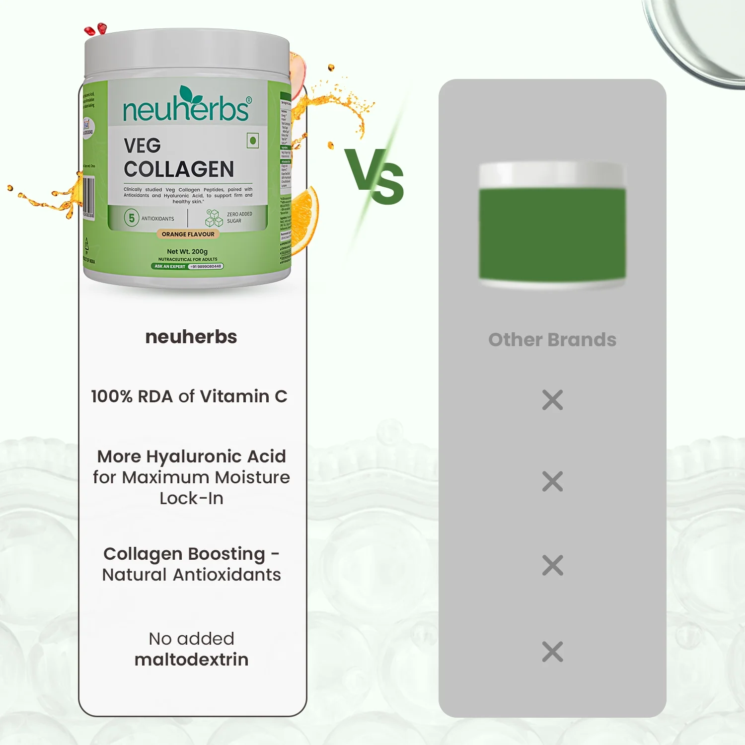 Neuherbs Veg Collagen Powder with Antioxidants - Image 7