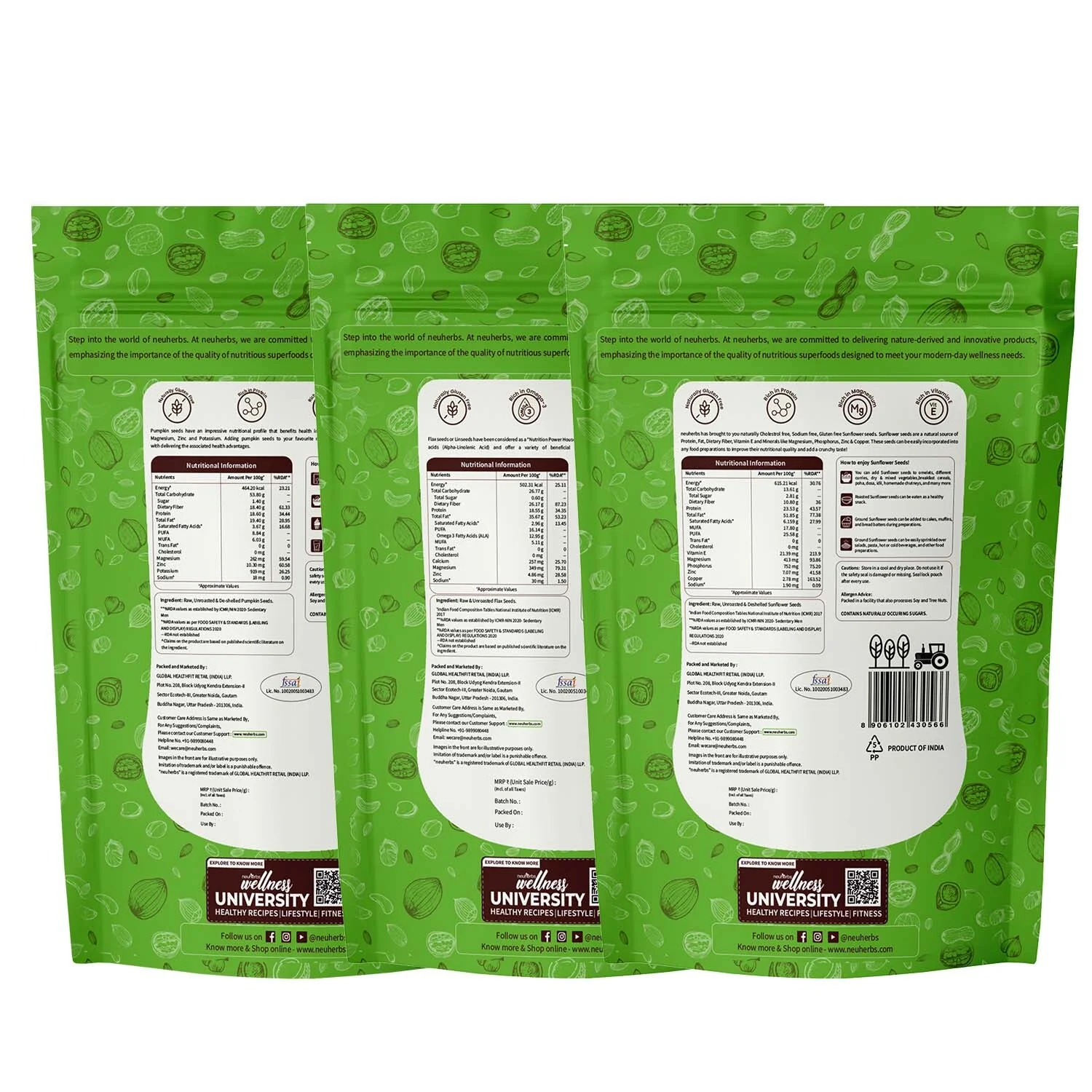 Super Seeds Mix: Pumpkin, Sunflower & Flax for Heart, Brain & Joints - Image 5