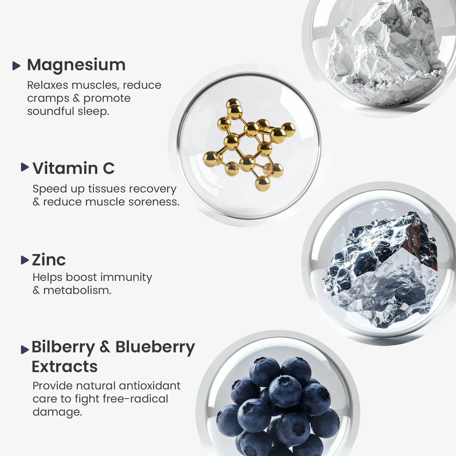 True Magnesium Tablets - Relax Muscles & Mind, Support Bones - Image 3