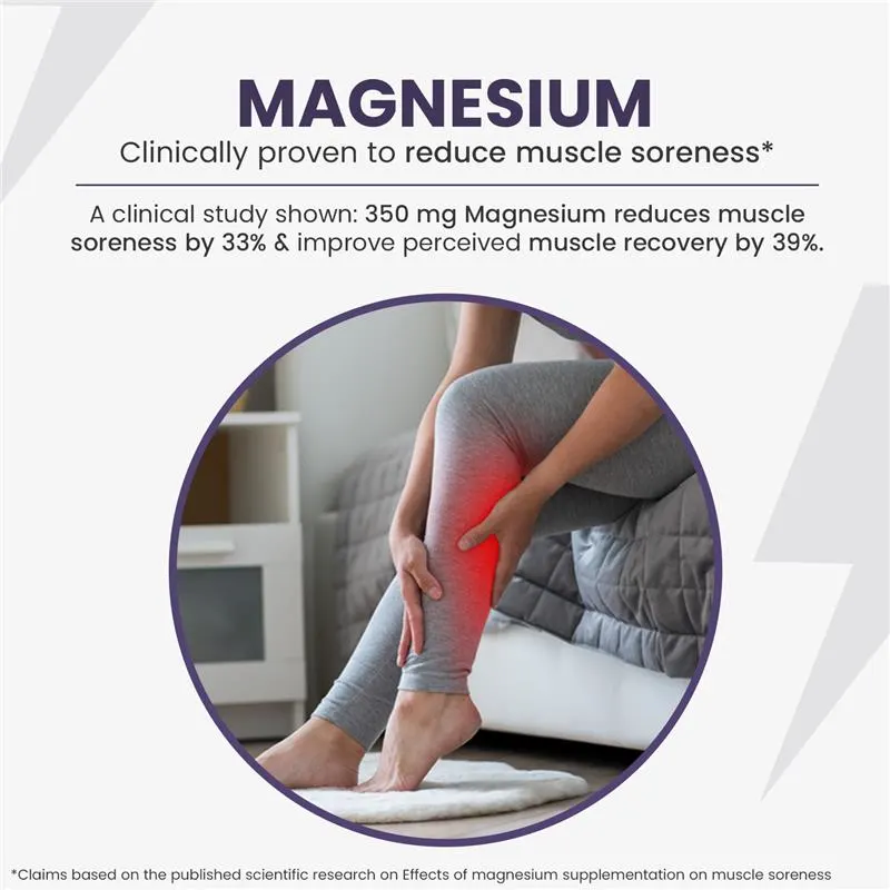 True Magnesium Tablets - Relax Muscles & Mind, Support Bones - Image 7