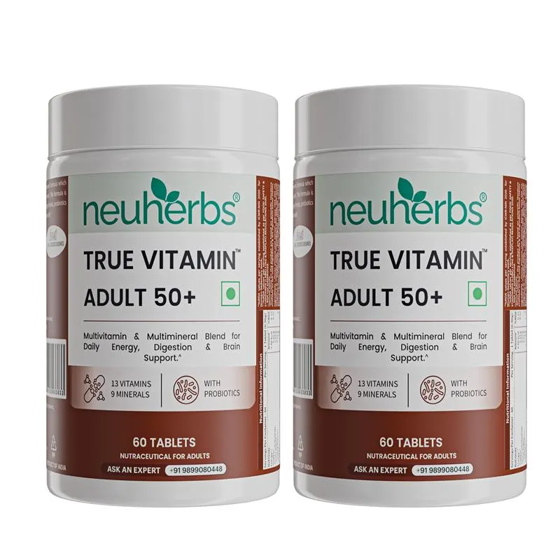 True Vitamin adult 50+ Tablets | Multivitamins for Adults - Image 10