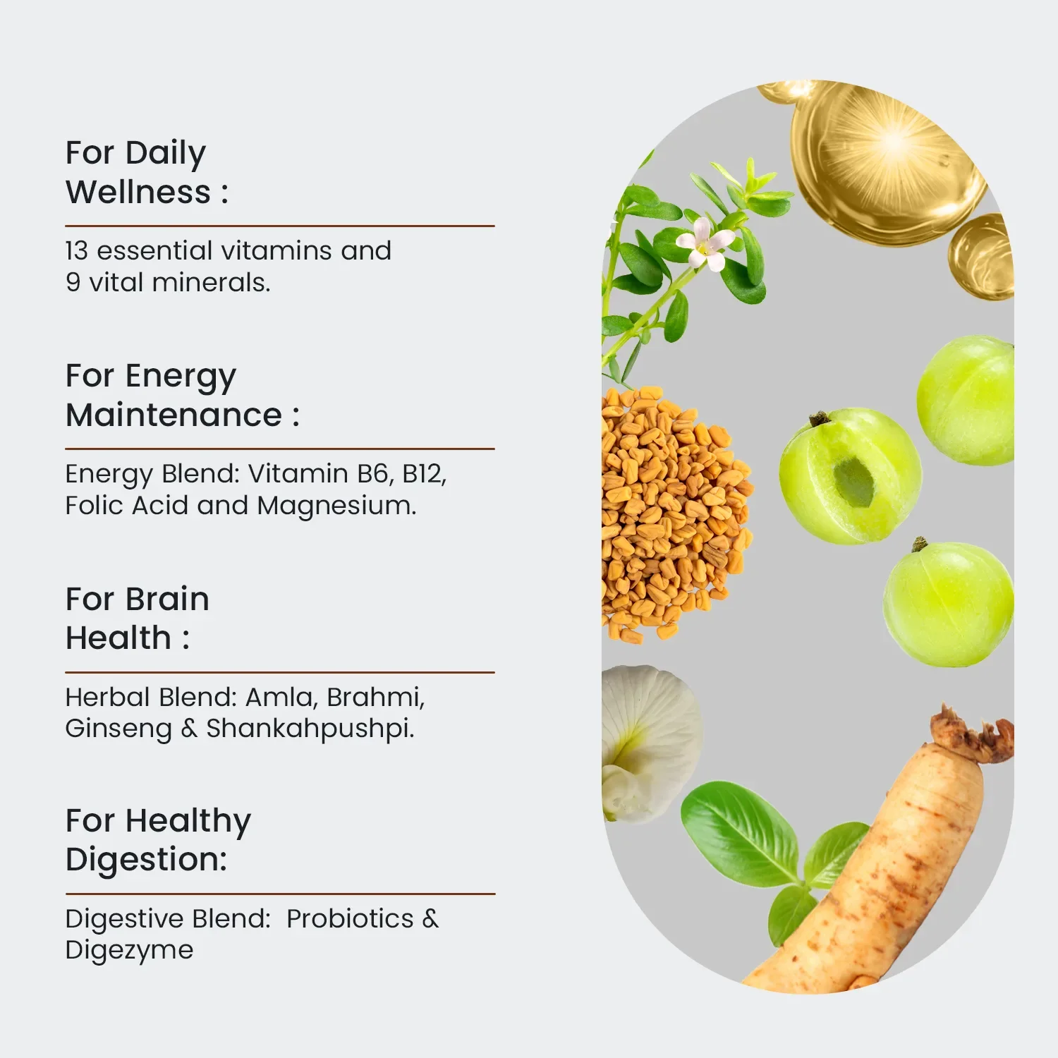 True Vitamin adult 50+ Tablets | Multivitamins for Adults - Image 4