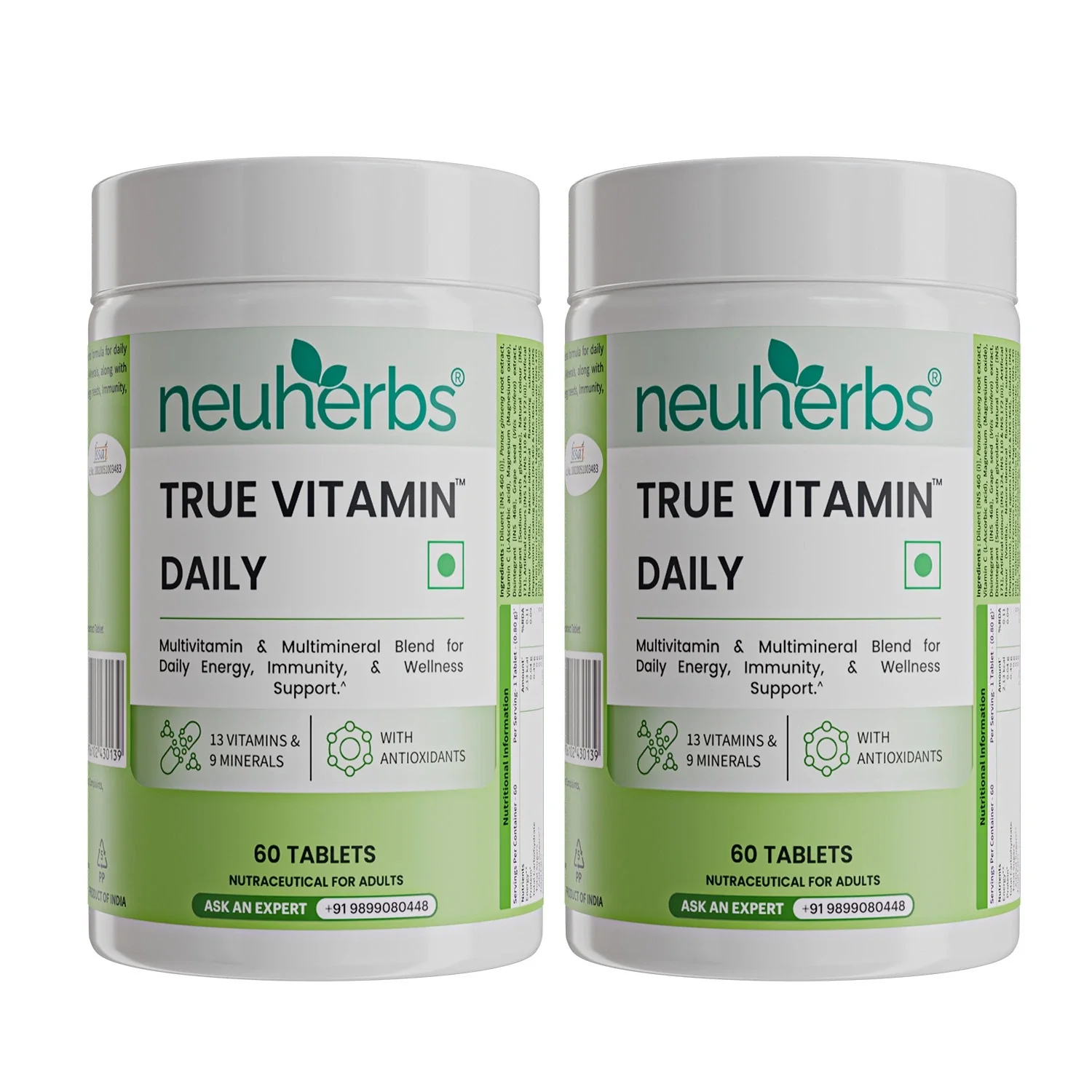 Neuherbs True Vitamin Daily Tablets - Image 10